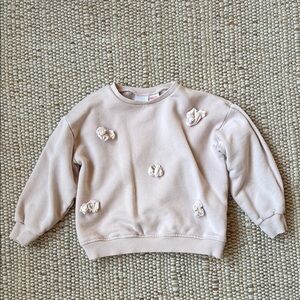Light pink zara Sweatshirt